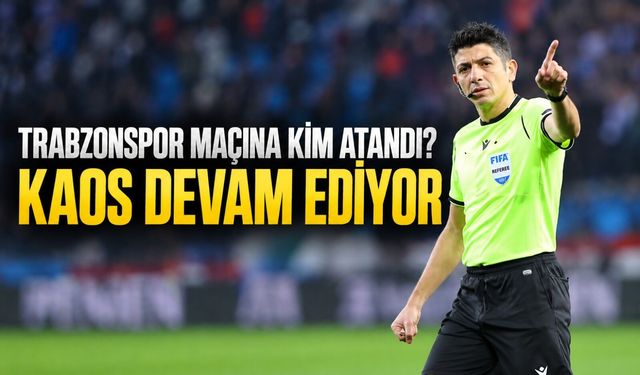 Trabzonspor'un Samsunspor Maçı Hakemi Belli Oldu! Anthony Taylor'dan İlk Atama