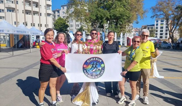 Giresun Maraton Kulübü'nden İki Şehirde Madalya Yağmuru! Tam 8 Kürsü Derecesi
