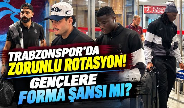 Trabzonspor'da KuPS Öncesi 10 Eksik Şoku! Thomas Reis'ten Sürpriz Kadro Hamlesi