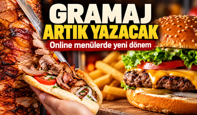 Online Yemek Siparişinde Gramaj Bilgisi İçin Yeni Dönem Başlıyor