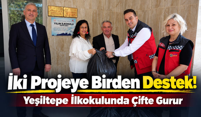 Yeşiltepe İlkokulunda Çifte Gurur: İki Projeye Birden Destek