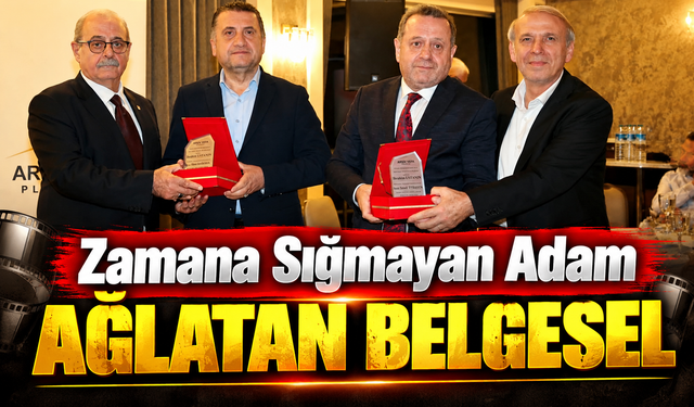 Trabzon'da İbrahim Usta'ya Vefa Gecesi: Gösterilen Belgesel Herkesi Ağlattı!