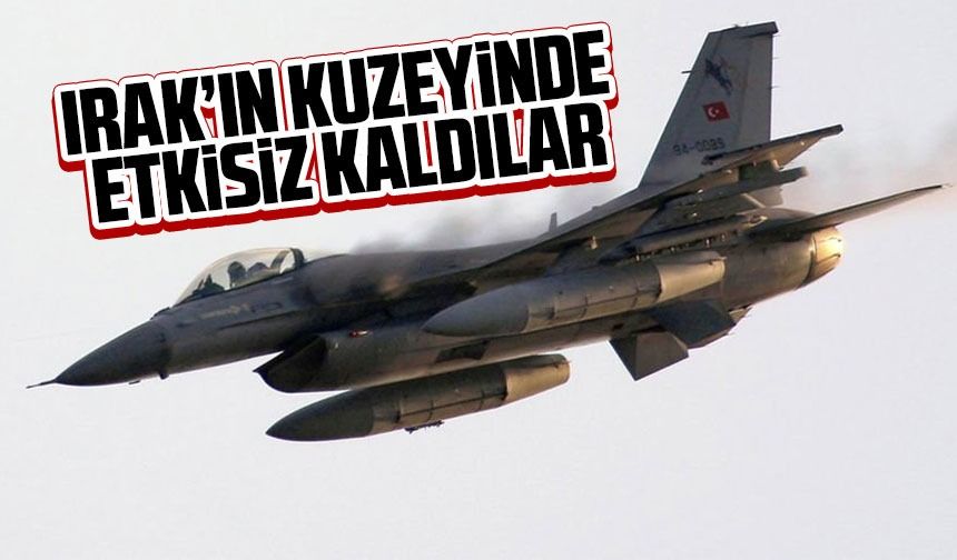Irak’ın Kuzeyinde Etkisiz Kaldılar