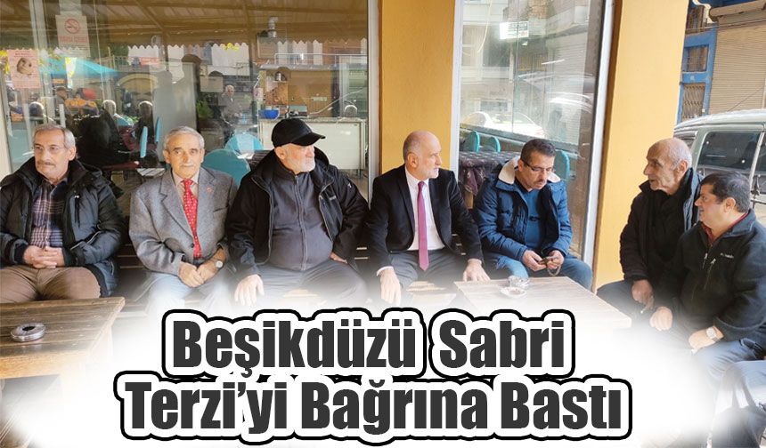 Beşikdüzü’nde BTP’den sahaya inen Sabri Terzi oldu 