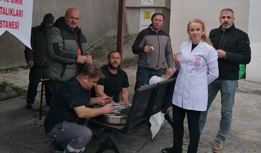 Ataköy Ruh Ve Sinir Hastalıkları Hastanesinde hamsi günü 
