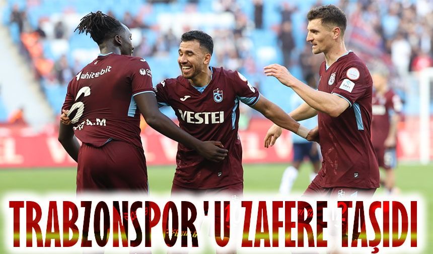 Trezeguet'ten Parlayan Performans: Trabzonspor'u Zaferle Taşıdı! Mısırlı Yıldızın Etkileyici Performansı