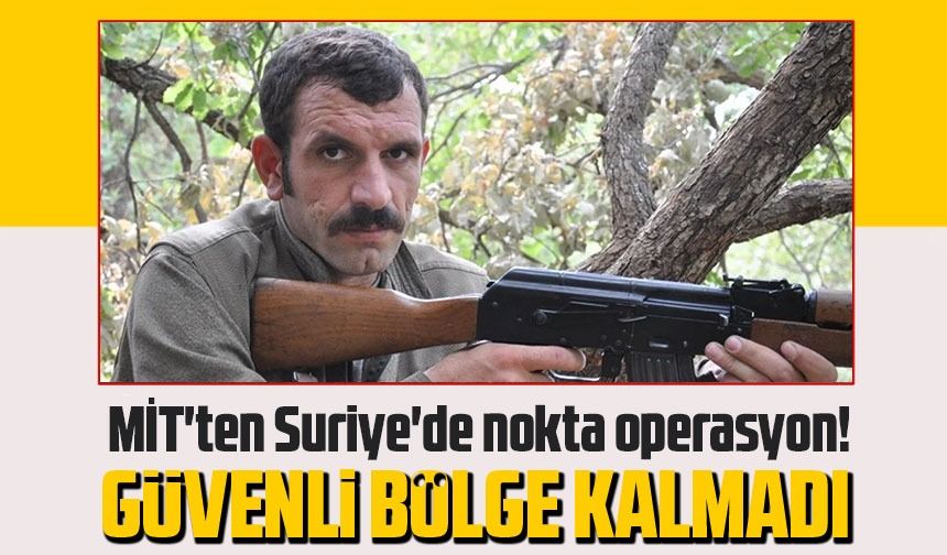 MİT Operasyonuyla Kamışlı'da PKK'nın Para Kasası Etkisiz Hale Getirildi