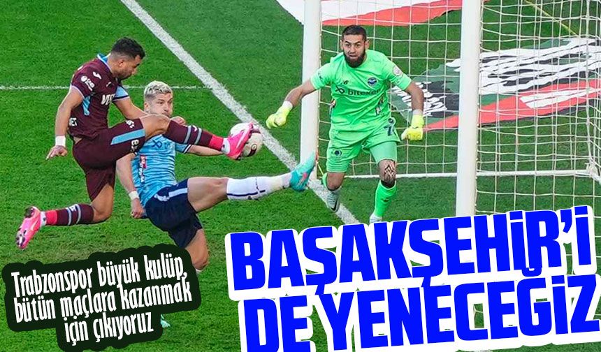 Trezeguet:  Trabzonspor büyük kulüp, bütün maçlara kazanmak için çıkıyoruz