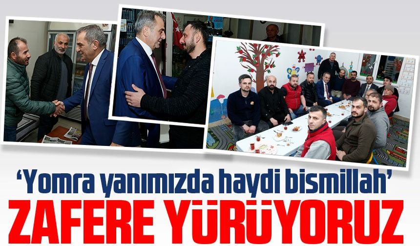 Yomra Belediye Başkan Adayı Sağıroğlu, halkın kendisine ve ekibine gösterdiği büyük ilgiden memnuniyetini dile getirdi