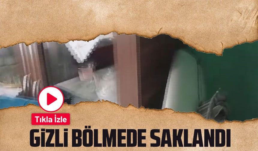 Kayseri'de Polisten Kaçamadı, Evde Saklandığı Yerden Çıkarıldı