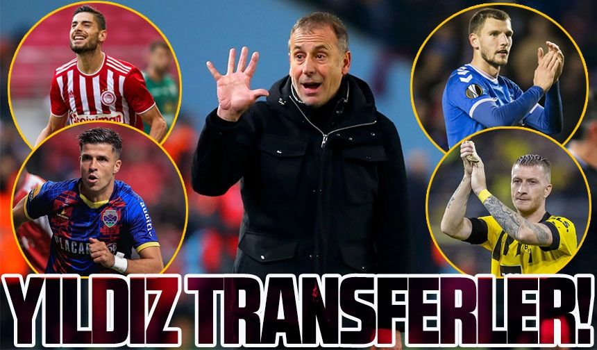 Trabzonspor Transfer Hareketliliği: Yıldızlarla Dolu Bir Liste Ortaya Çıkıyor