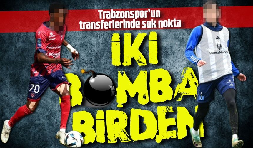 Trabzonspor'a Ligi Sallayacak İki Transfer Birden Geliyor: