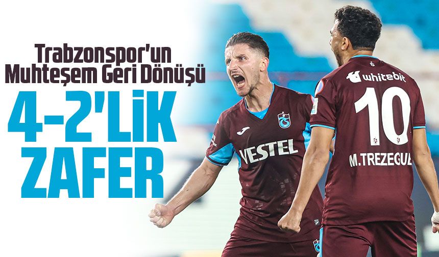 3 Puana Onuachu Damga Vurdu: İkinci Yarıda Parlayan Trabzonspor