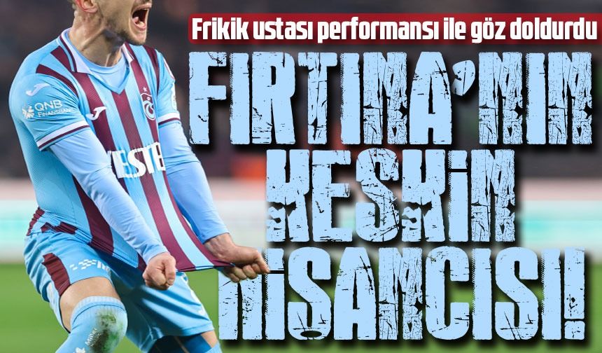 Trabzonspor'un Frikik Ustası ve Keskin Nişancısı!: Messi'den Daha İyiyim Demişti...