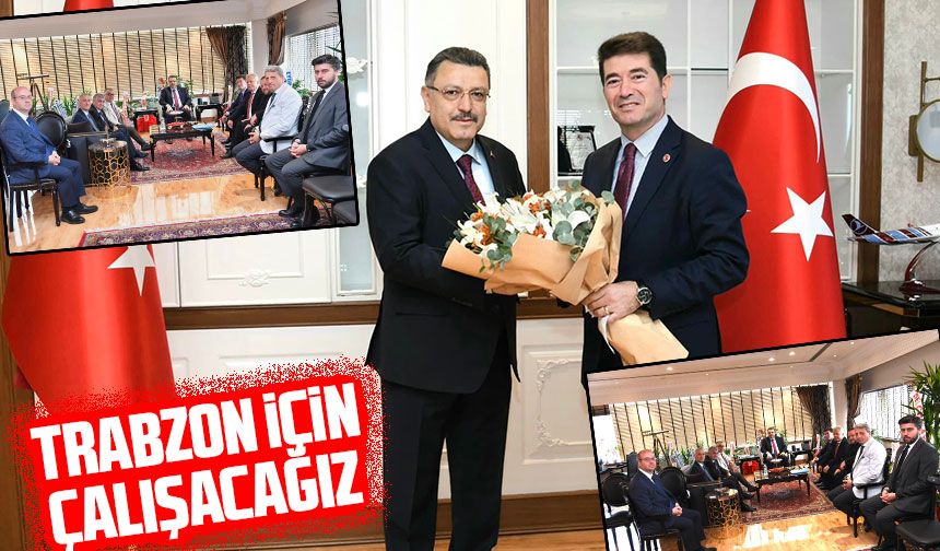 CHP’li Ahmet Kaya’dan AK Parti’li Ahmet Metin Genç’e Tebrik Ziyareti