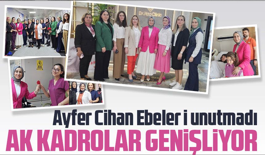 AK Parti Trabzon İl Kadın Kolları Başkanı Ayfer Cihan Ebeler haftasında ziyarette bulundu