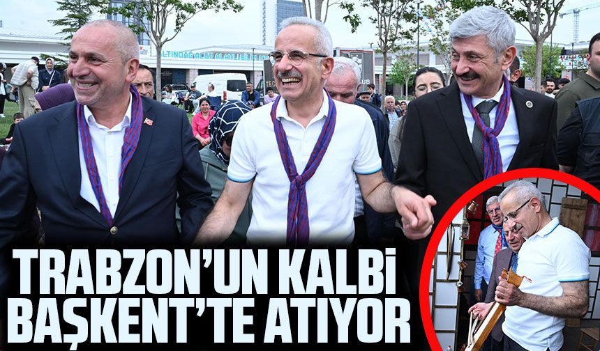 Ulaştırma ve Altyapı Bakanı Abdulkadir Uraloğlu, Trabzon Tanıtım Günlerine Katıldı