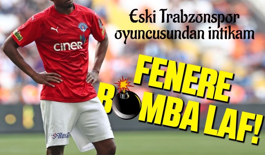Eski Trabzonspor'lu, Fener'e İntikam Golünü Attı: Bakın Trabzon İçin Ne Söyledi...
