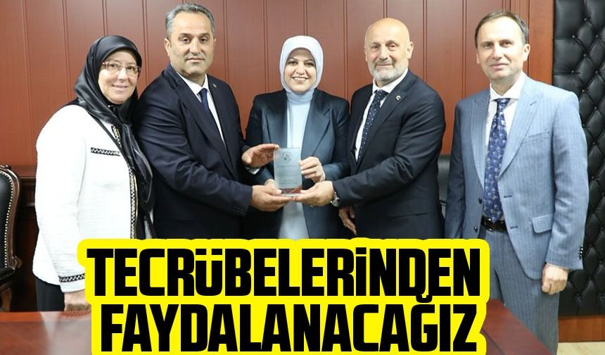 Çarşıbaşı belediye başkanlığına seçilen Ahmet Keleş, başkana teşekkür etti