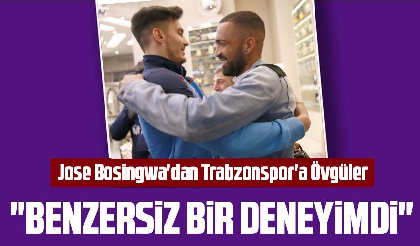 Trabzonspor’un Eski Sağ Bek Oyuncusu Jose Bosingwa Günlerini Anlattı