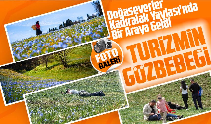 Doğaseverler Kadıralak Yaylası'nda Bir Araya Geldi. Trabzon Turizmi için Önemli Bir Etkinlik