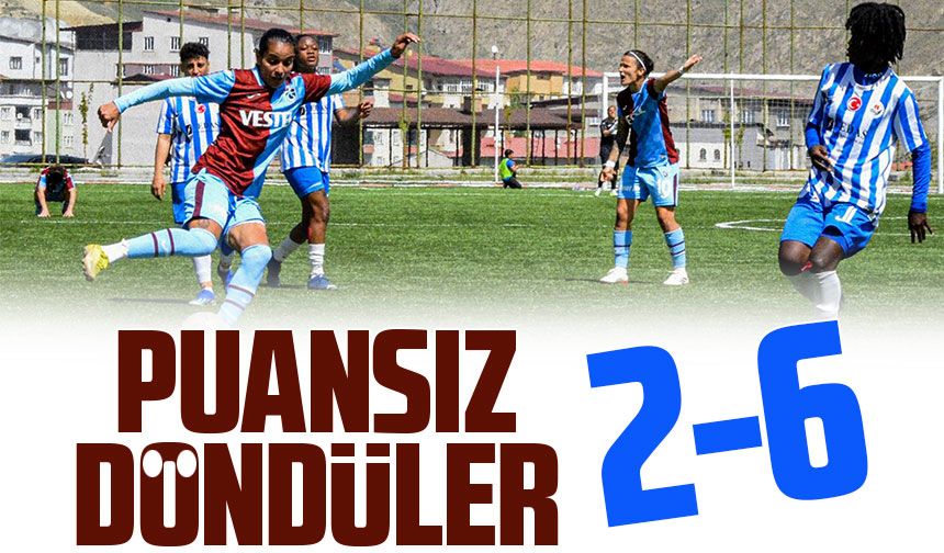 Trabzonspor Kadın Futbol Takımı, Hakkarigücü'ne Deplasmanda Mağlup Oldu
