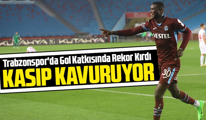 Paul Onuachu, Trabzonspor'da Gol Katkısında Rekor Kırdı. Nijeryalı Yıldızın Performansı Dikkat Çekiyor