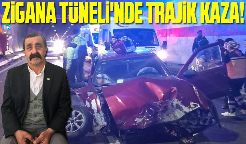 Trabzon'dan Gümüşhane'ye Dönen Araç Tünelde Kaza Yaptı, Sürücü Olay Yerinde Yaşamını Yitirdi
