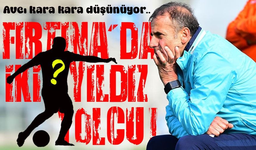 Trabzonspor İki Yıldızı Gönderiyor Yerine İki Yeni Yıldız Transfer Ediyor: Avcı Kararını Verdi!