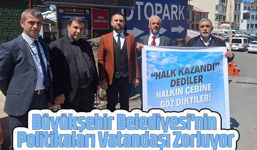 Fahiş Otopark Zamları ve Halkın Cebi: Trabzon Büyükşehir Belediyesi'nin Politikaları Vatandaşı Zorluyor