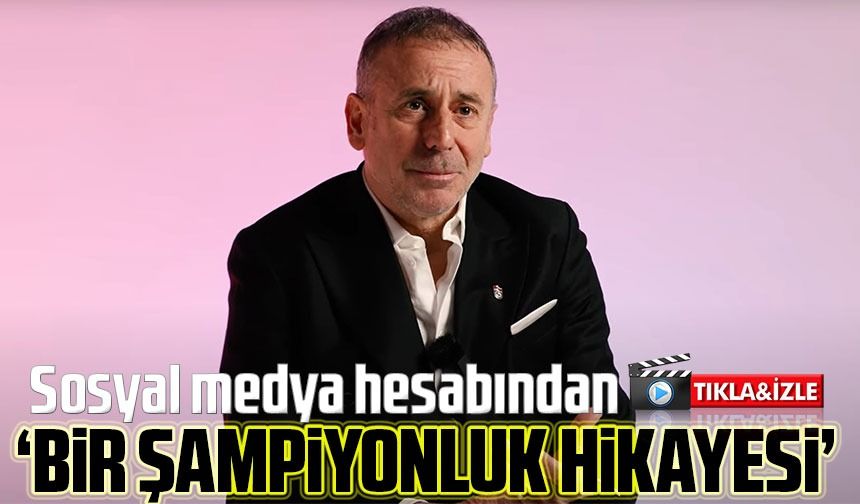 Trabzonspor teknik direktörü Abdullah Avcı’dan taraftarları heyecanlandıran bir paylaşım geldi