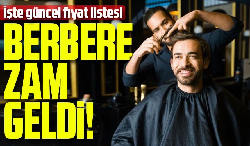 Trabzon'da Berber Ücretlerine Zam Geldi! İşte Yeni Saç Kesim Fiyatları