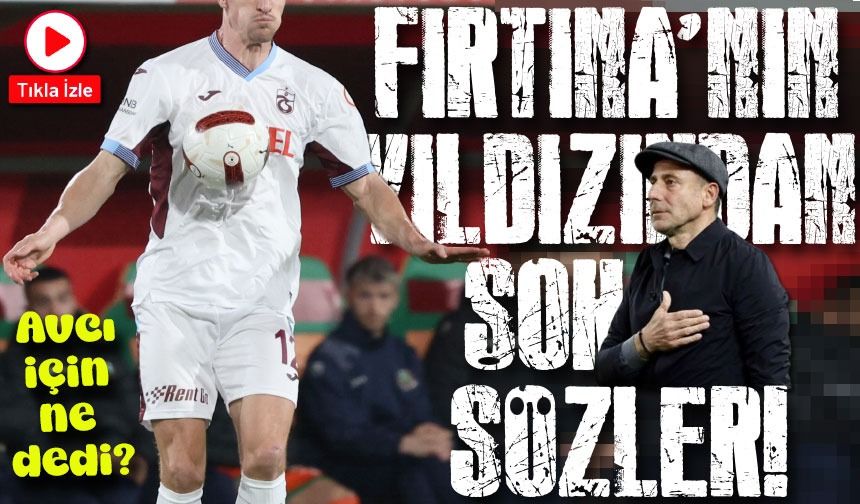 Trabzonspor'un Yıldız Transferi Maç Sonunda İtiraflarda Bulundu: "İstanbul'da Birçok Trabzonlu..."
