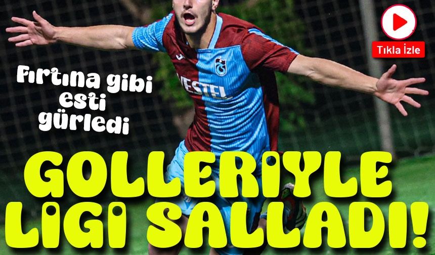 Trabzonspor'un Yerli Genç Yıldızı Takımı Böyle Şampiyon Yaptı: Dev Kulüpler Gözüne Kestirdi!