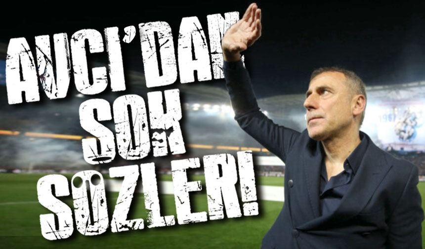 Trabzonspor'da Abdullah Avcı, Trabzon İçin Olan Hislerini Açıkladı: İstanbul daha...