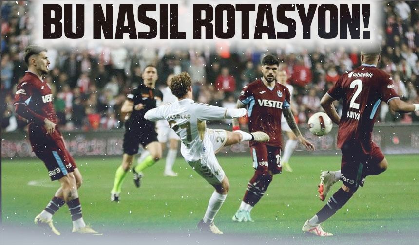 Abdullah Avcı'nın Rotasyon Kararı: Trabzonspor'da Samsunspor Maçı Öncesi Değişiklikler