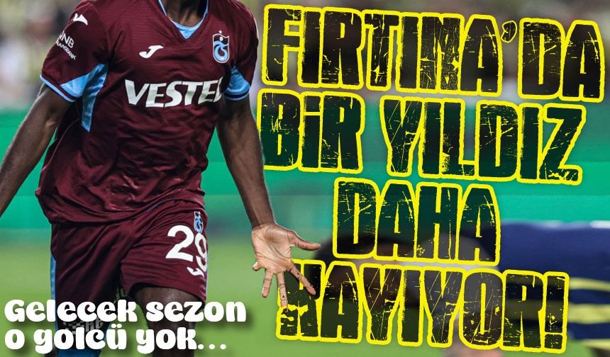 Trabzonspor'un Yıldız Oyuncusundan Kötü Haber Geldi: Transferi Bedelsiz Olarak...