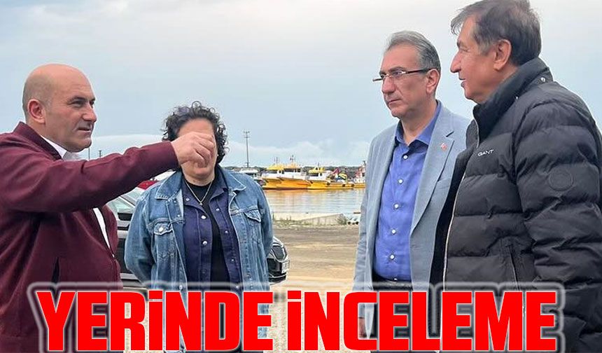 Sürmene Belediye Başkanı Azizoğlu, TİSKİ Genel Müdürü ile İlbank Müdürünü misafir etti
