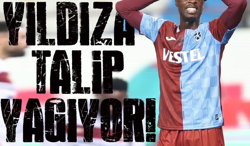 Trabzonspor'a Bomba Talih Kuşu Kondu: Bu Yıldıza Avrupa'dan Transfer Teklifi Yağıyor!