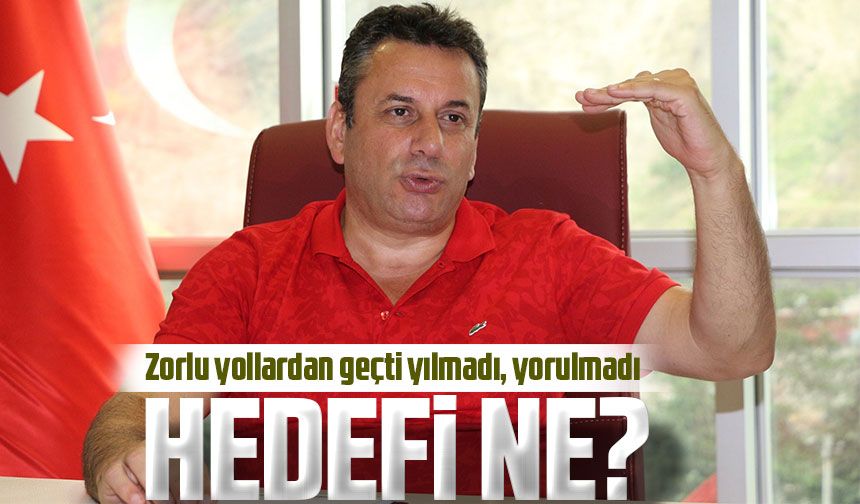 Celil Hekimoğlu'nun Başarısı: 1461 Trabzon FK'yı 1. Lig'e Taşıma Hedefi