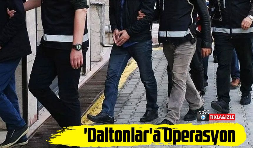 İstanbul'da "Mahzen-37" Operasyonu: Daltonlar Suç Örgütüne Yönelik 14 Şüpheli Yakalandı