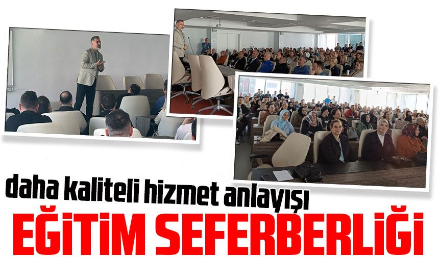Trabzon Havalimanında Eğitim Seferberliği...