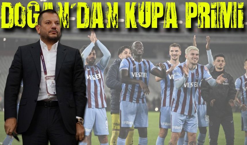 Trabzonspor'dan Kupa İçin Özel Prim Açıklaması!