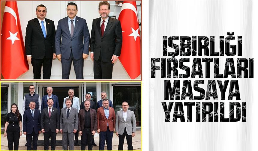 Kuzey Makedonya Büyükelçisi Jovan Manasijevski'nin Trabzon Ziyareti Yoğun Geçti