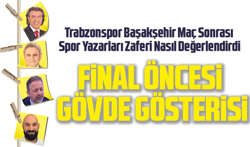 Medya Yorumları: Trabzonspor'un Zaferi ve Onuachu'nun Etkisi