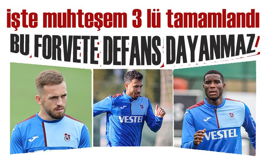 Trabzonspor'un Gol Makineleri Formda: Visca, Onuachu ve Trezeguet