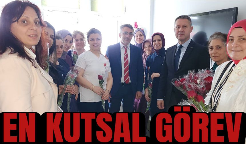 MHP Trabzon'dan Sağlık Çalışanlarına Destek Ziyareti
