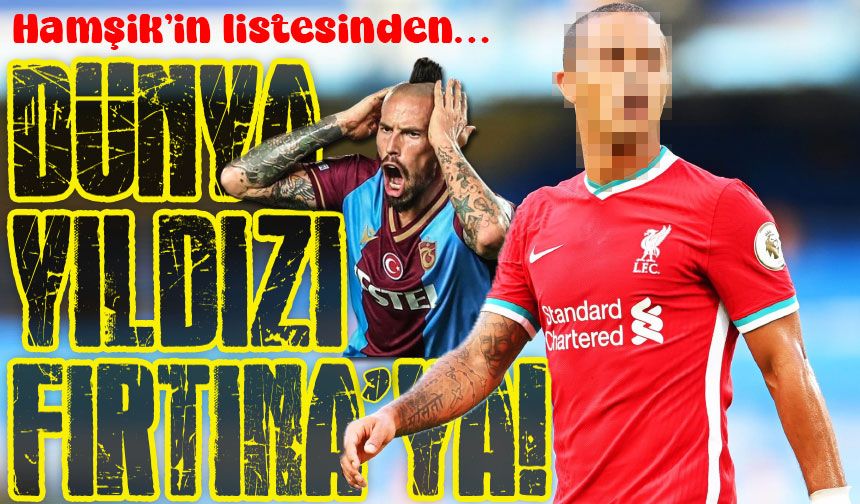 Trabzonspor'a Dünya Yıldızı; Hamşik'in Transfer Listesi Ortaya Çıktı!