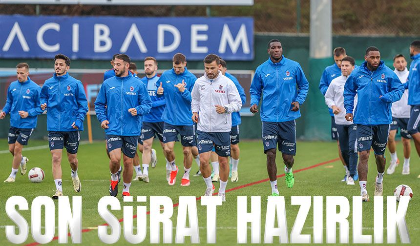 Trabzonspor, Başakşehir Maçı Hazırlıklarına Devam Ediyor