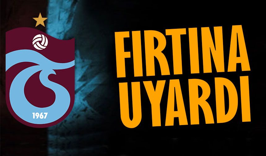 Trabzonspor'dan Beşiktaş Maçı Öncesi Uyarı